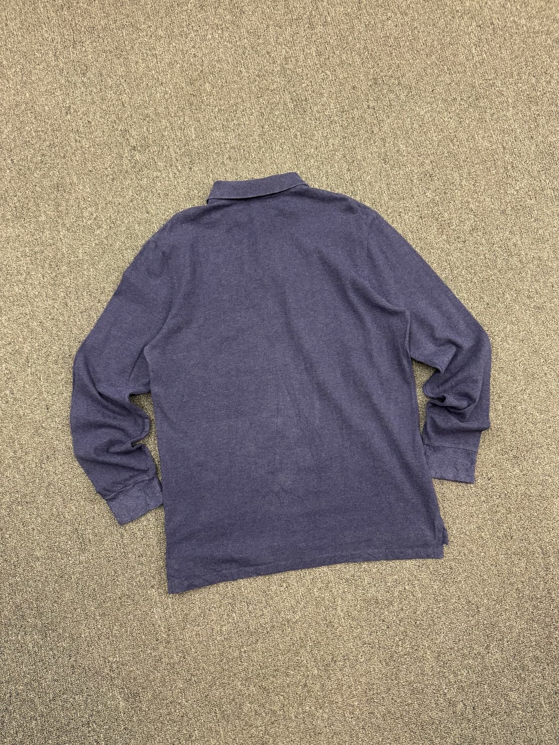 L)폴로 랄프로렌 빈티지 네이비 롱슬리브 카라티 상품이미지4