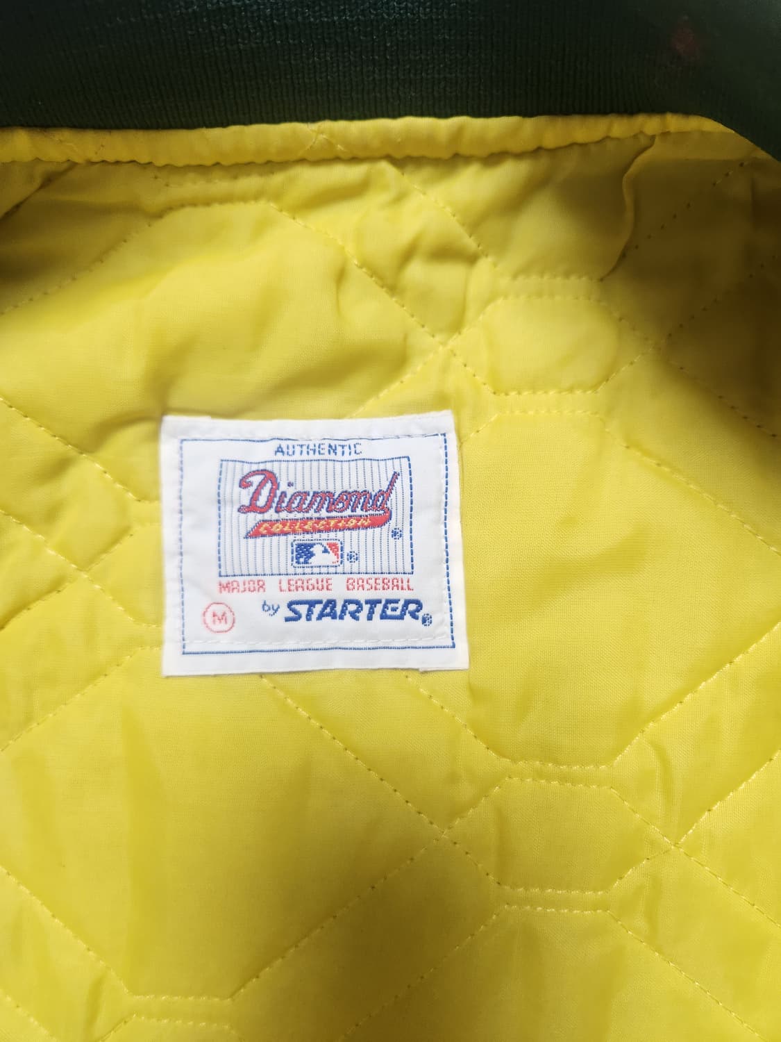 스타터 90s 빈티지 오클랜드 애슬레틱스 야구 바시티 자켓 상품이미지6