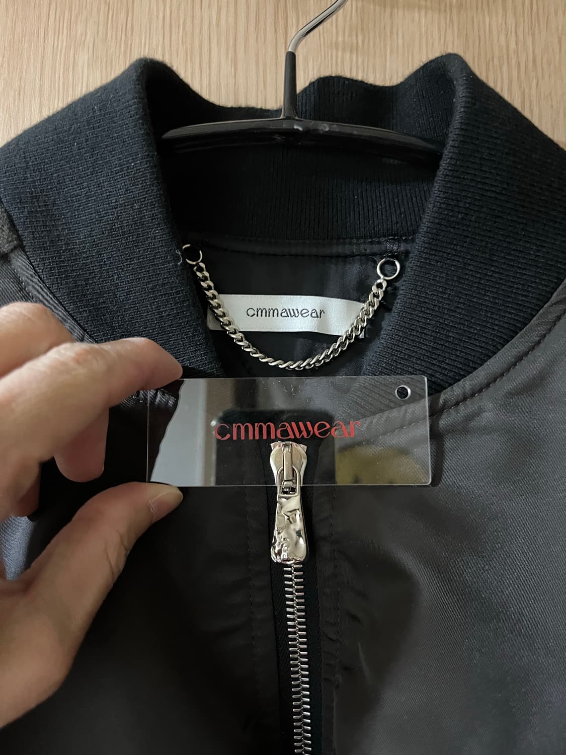 커마웨어 CMMAWEAR C 라운드 봄버 브라운 M 팝니다 상품이미지2