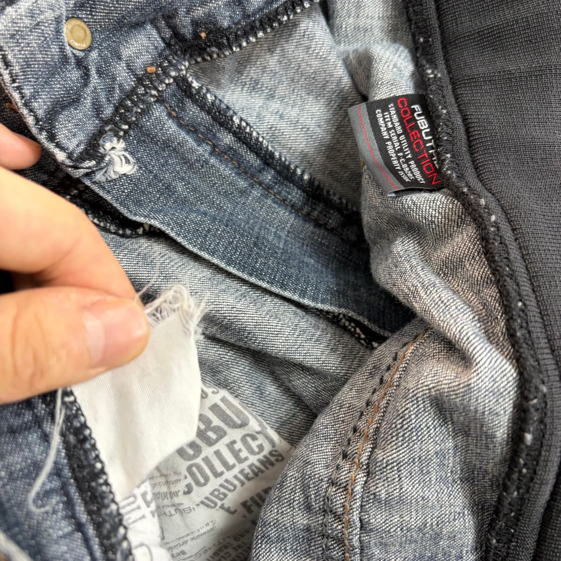 후부 올드스쿨 데님 팬츠 상품이미지7