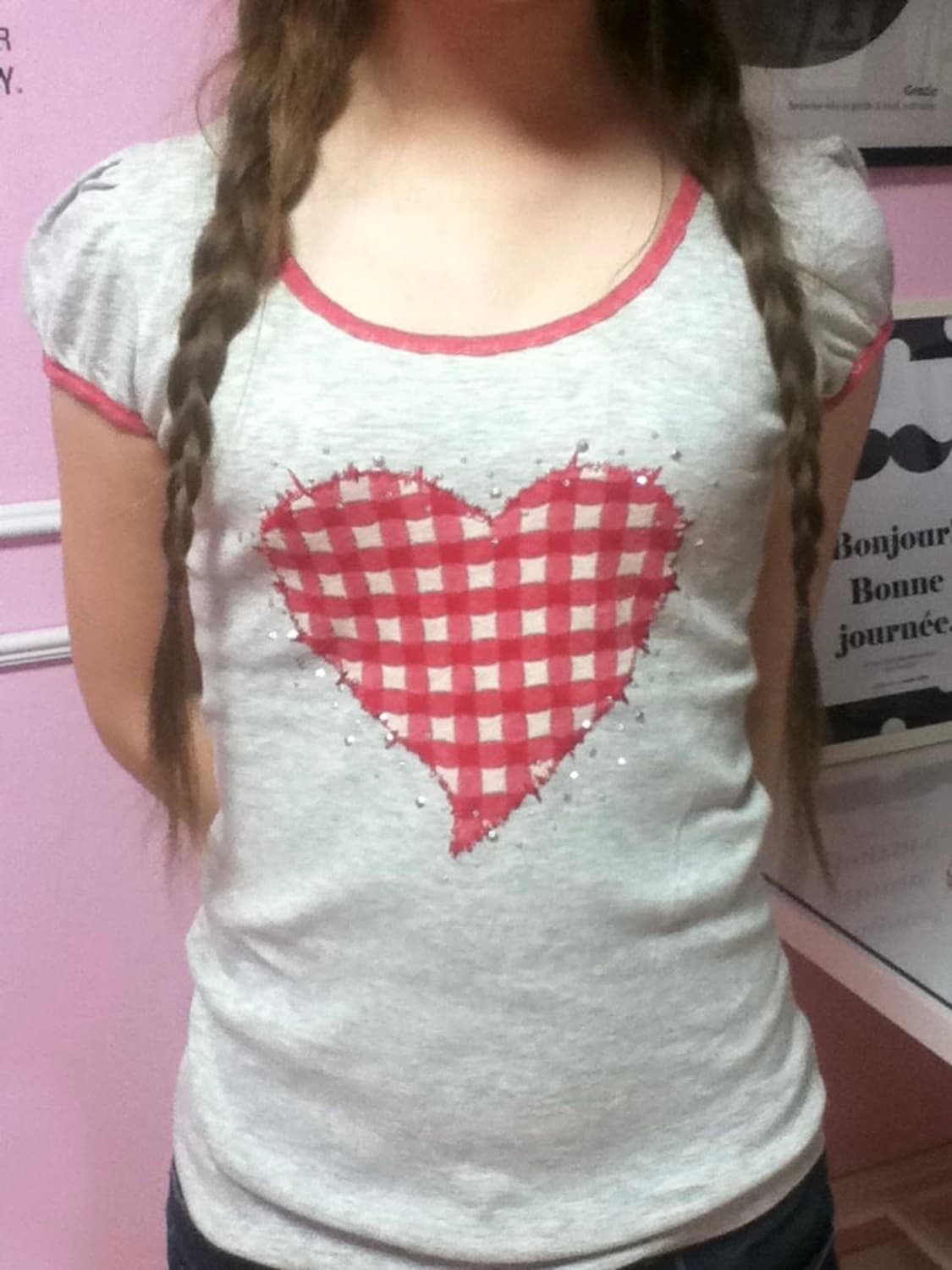 Vintage heart top 상품이미지5