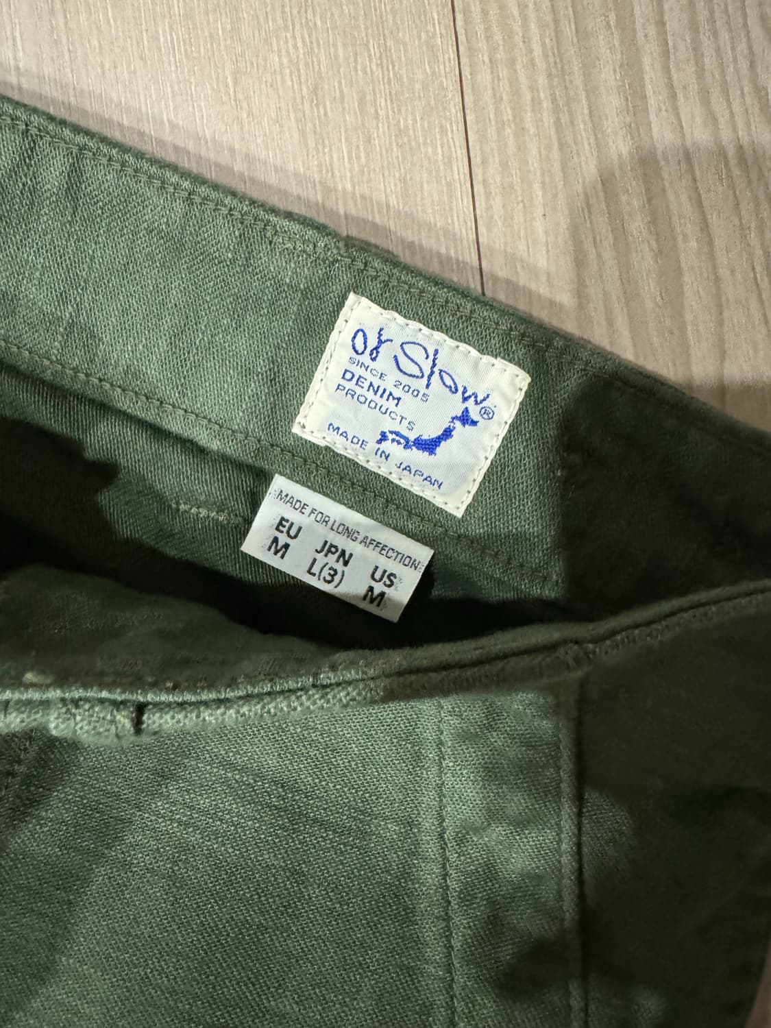 오어슬로우 퍼티그 3사이즈 상품이미지2