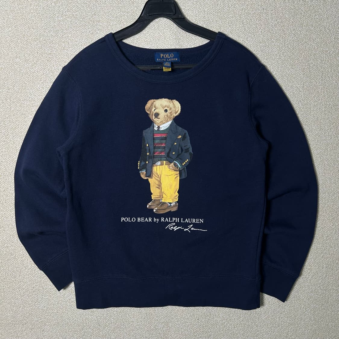 (S) 폴로 랄프로렌 베어 맨투맨 상품이미지1