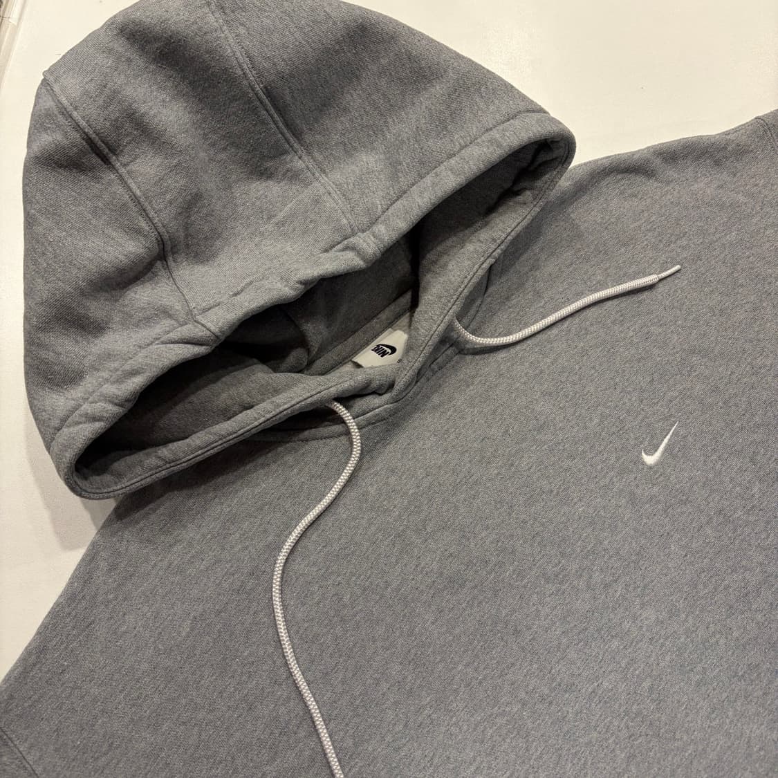 [XL] 나이키 NRG 스웻 회색 후드티 C15 상품이미지3