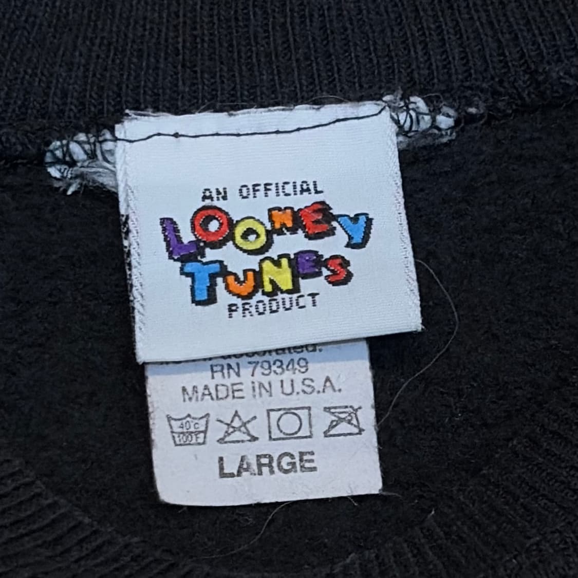 90s Made in USA 미국 빈티지 루니툰즈 벅스버니 정품 맨투맨 상품이미지6