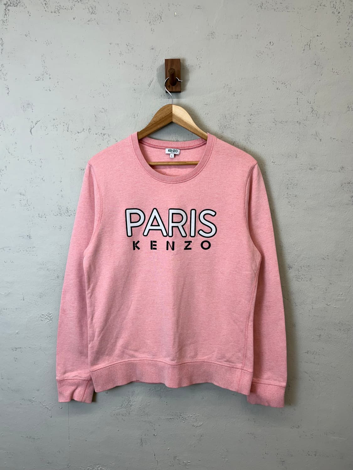 KENZO 겐조 파리 핑크 맨투맨 상품이미지1