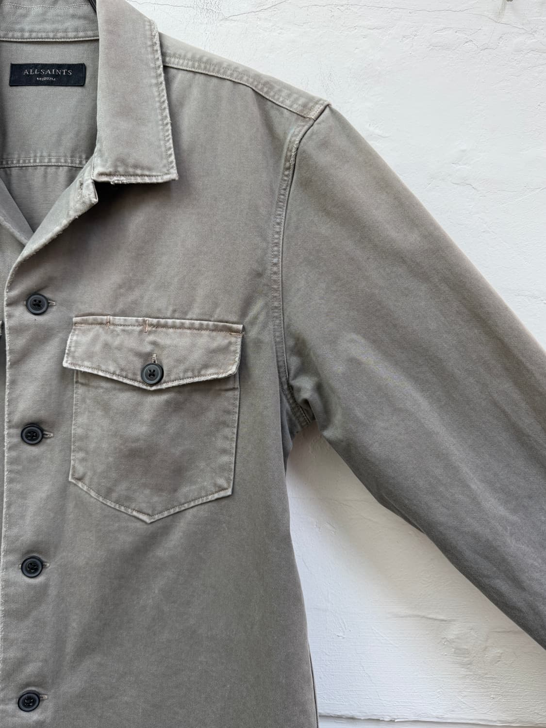 Allsaints 올세인츠 파이어베이스 롱 슬리브 셔츠 M 상품이미지6