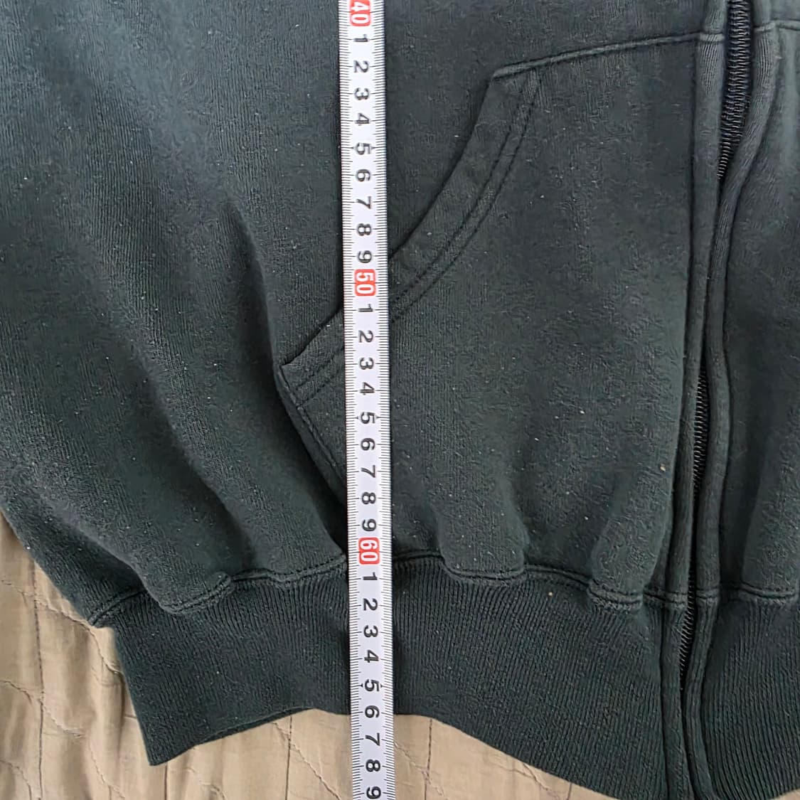 [XL] 90s 빈티지 러셀 애슬레틱 딥그린 후드집업 상품이미지8