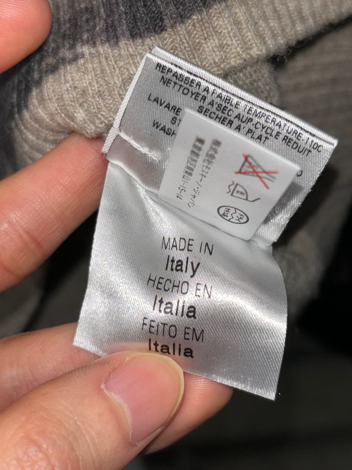 러브 모스키노 트롱프뢰유 니트 상품이미지4