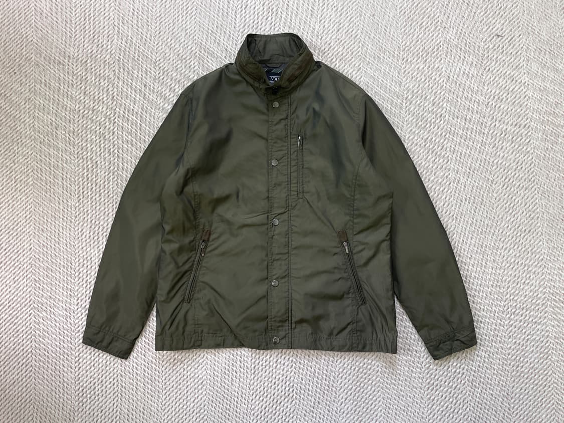 플레이보이 컬렉션 미니멀 스탠드넥 집업 자켓 상품이미지1