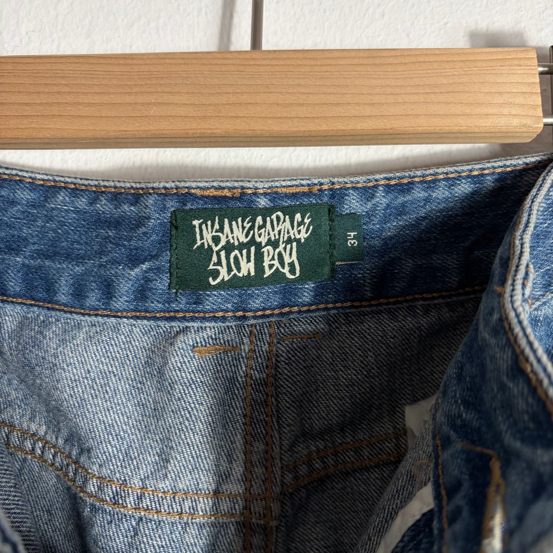 INSANE GARAGE x SLOW BOY 데님 팬츠(34) 상품이미지6