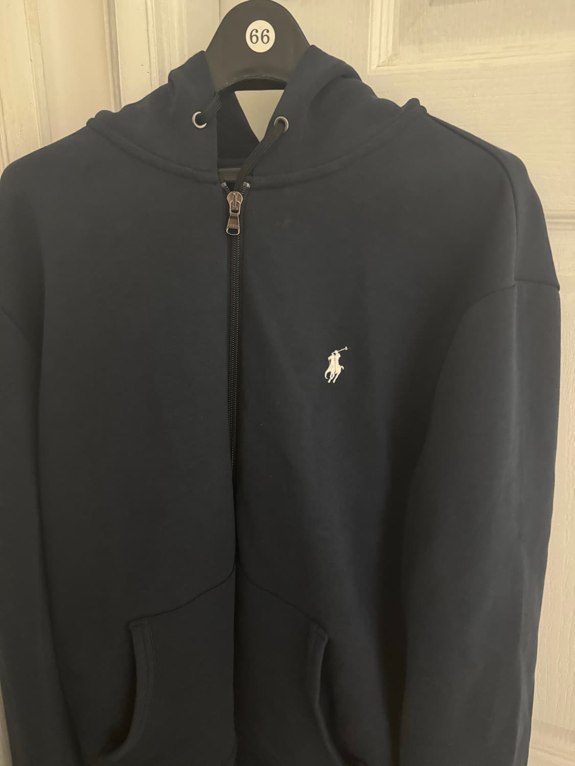 폴로 코튼 풀집 후드집업 상품이미지1