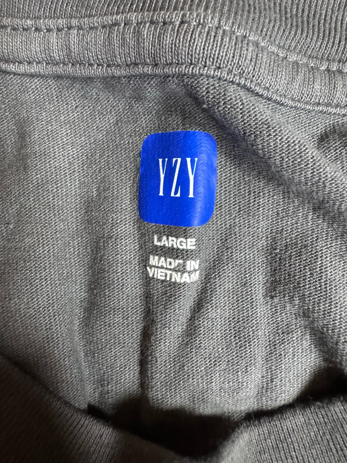 이지갭 숏 슬리브 다크 그레이 상품이미지2