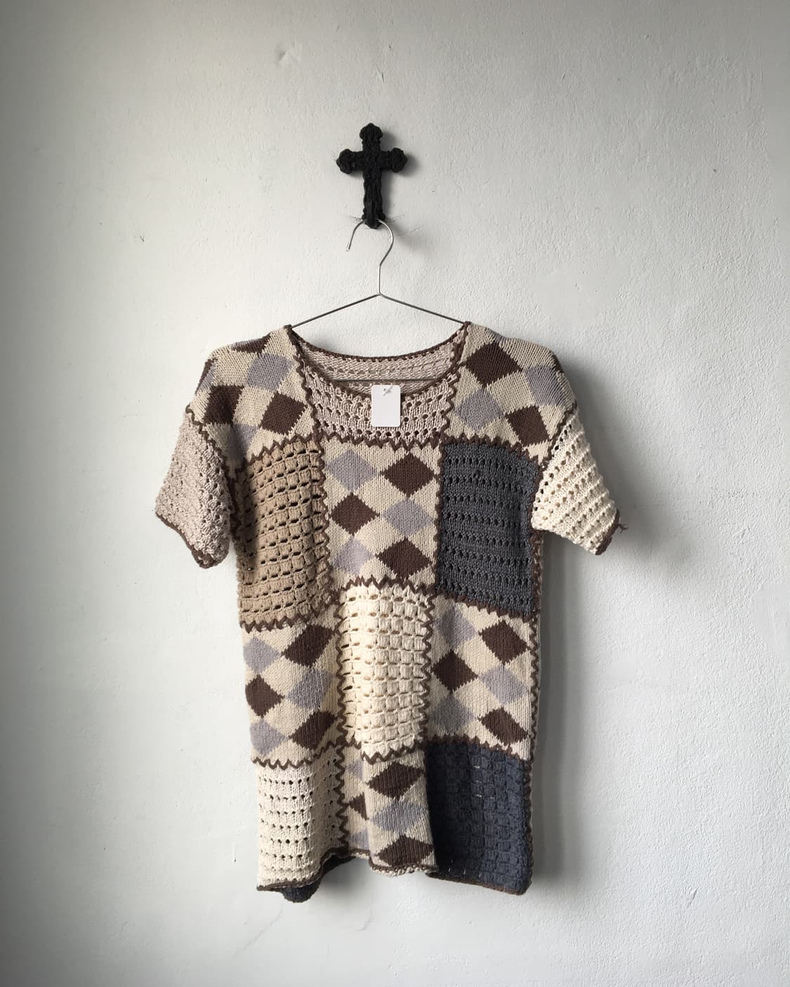 Pattern mixed knit 상품이미지2