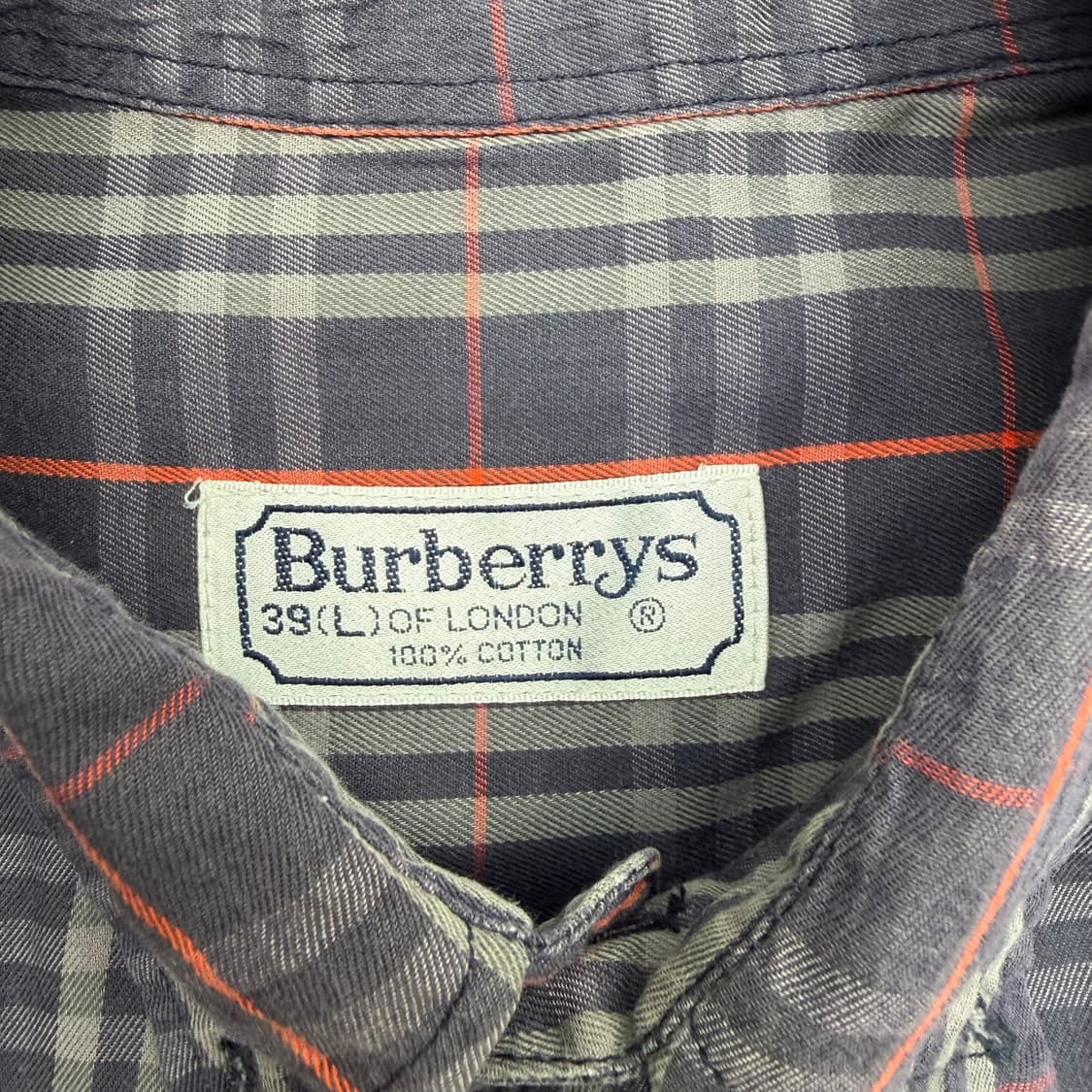 버버리 노바 체크 셔츠 L 상품이미지7