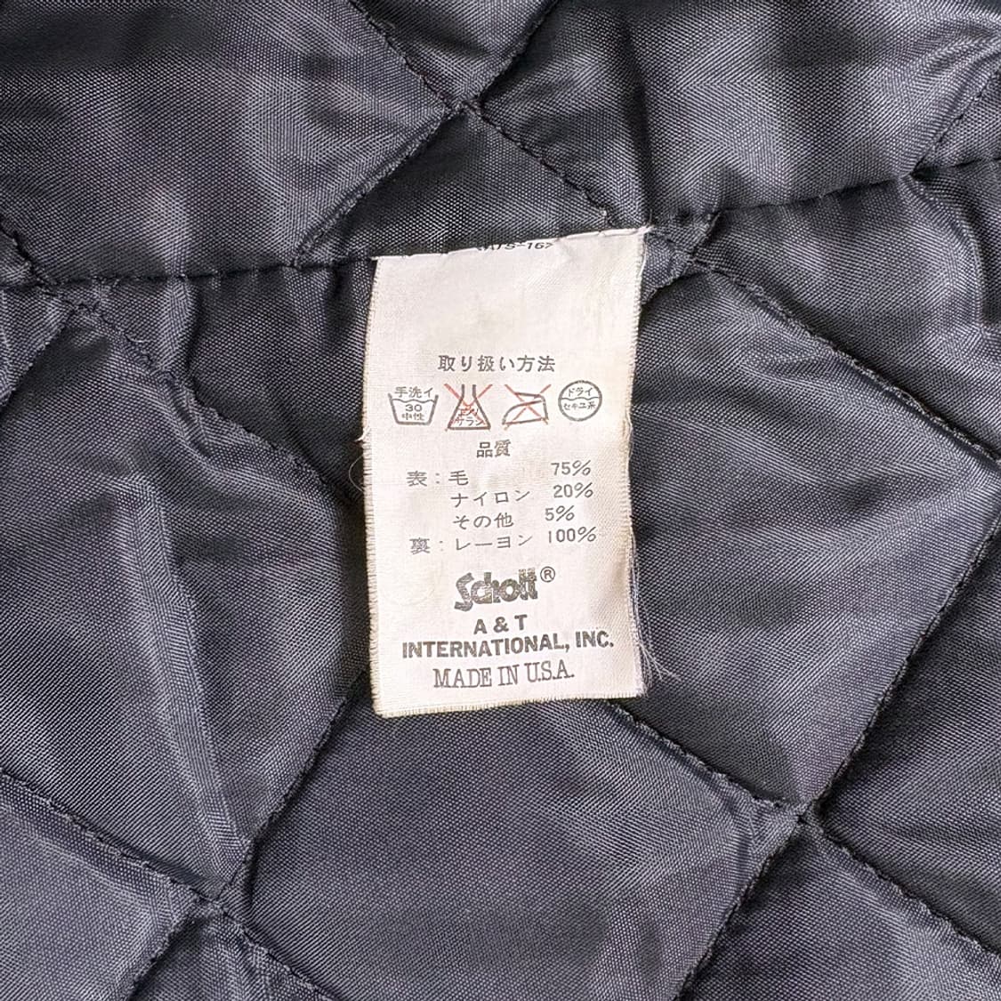 SCHOTT NYC 740N 피코트 네이비 38사이즈(100) 상품이미지8