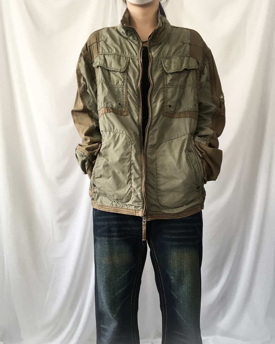 Avirex high neck jacket 상품이미지8