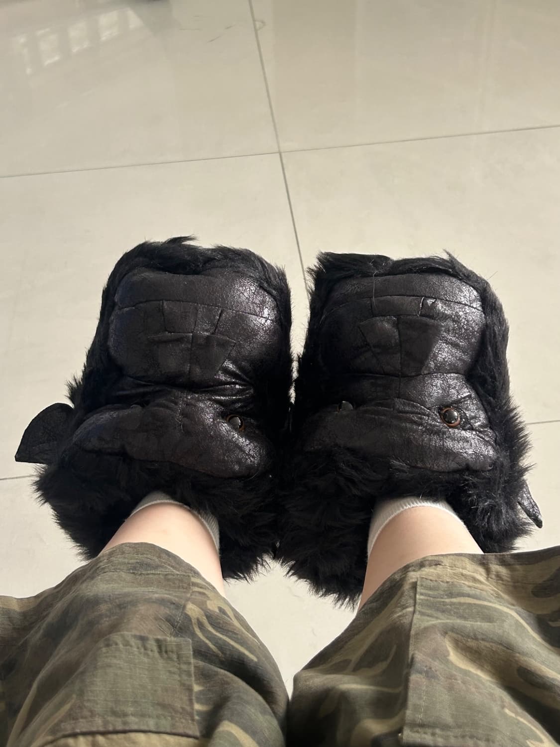 gorilla slipper 고릴라 슬리퍼 상품이미지3