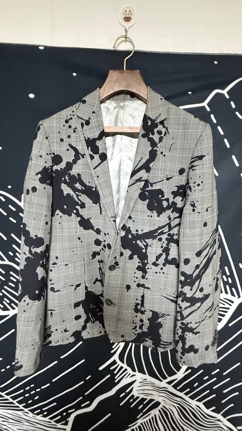 TAISHI NOBUKUNI 페인팅 자켓 상품이미지1