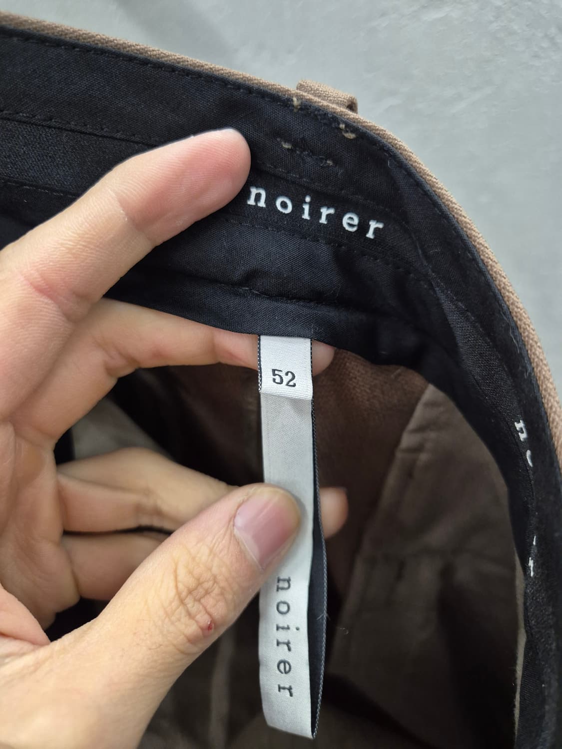 노이어 투턱 와이드 슬랙스 팬츠 52 상품이미지5