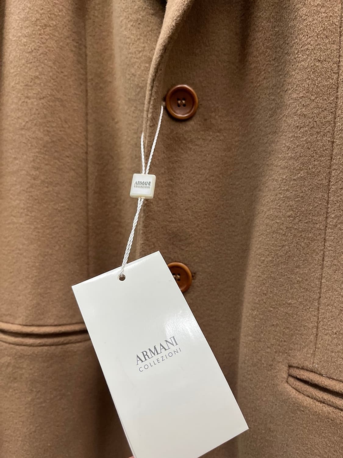 105) 알마니꼴레지오니 캐시미어 울코트  상품이미지6