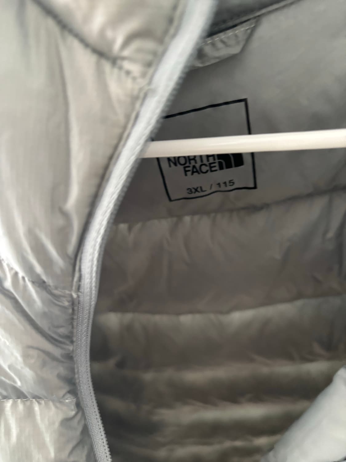 (3xl 115) 노스페이스 마티에르 EX RDS 다운 그레이 패딩 상품이미지3