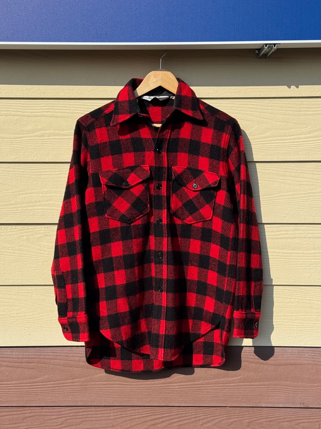 90s 울리치 버팔로 체크 워크셔츠 상품이미지2