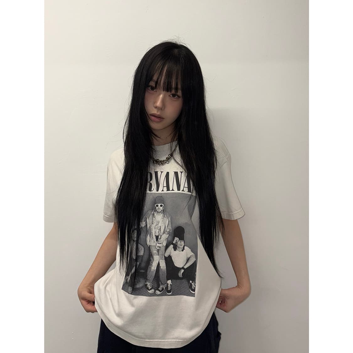 GOOD ROCK SPEED NIRVANA Photo Tee 상품이미지1