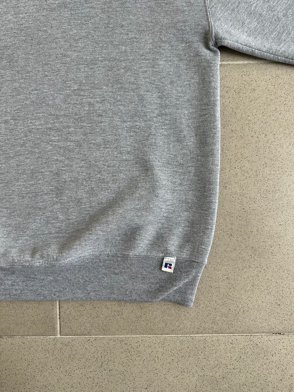 90s 빈티지 러셀 스웻셔츠 그레이 M USA 상품이미지3