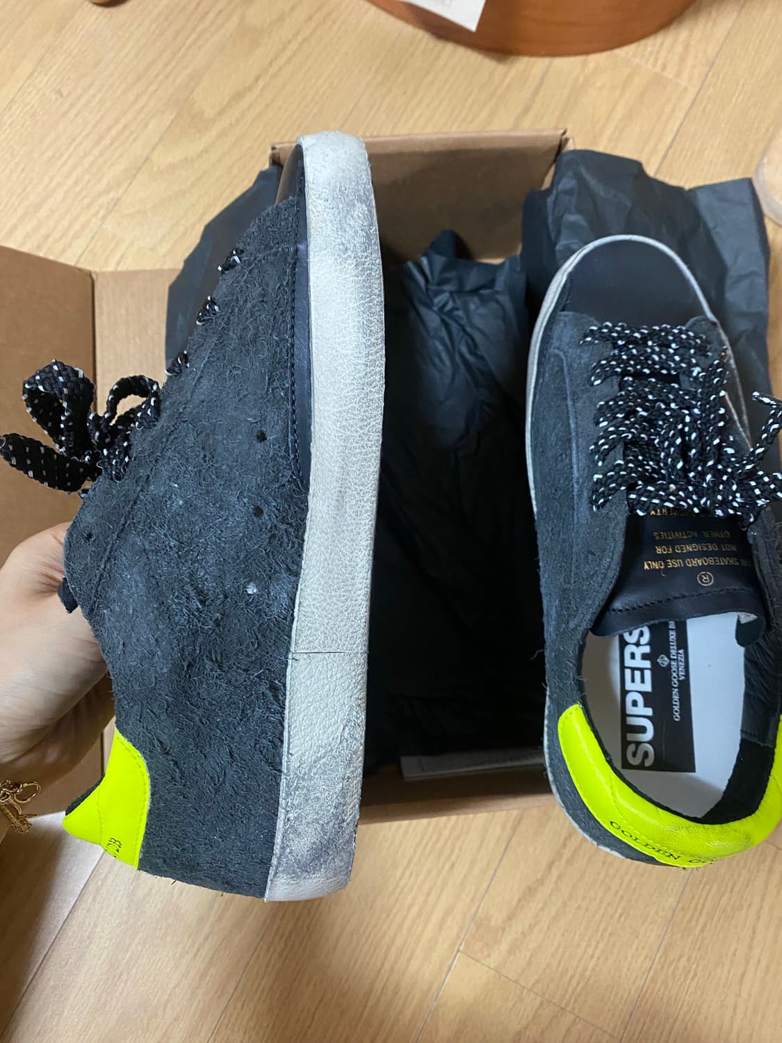 골든구스 스웨이드 로우탑 36사이즈 정품 새상품 상품이미지6