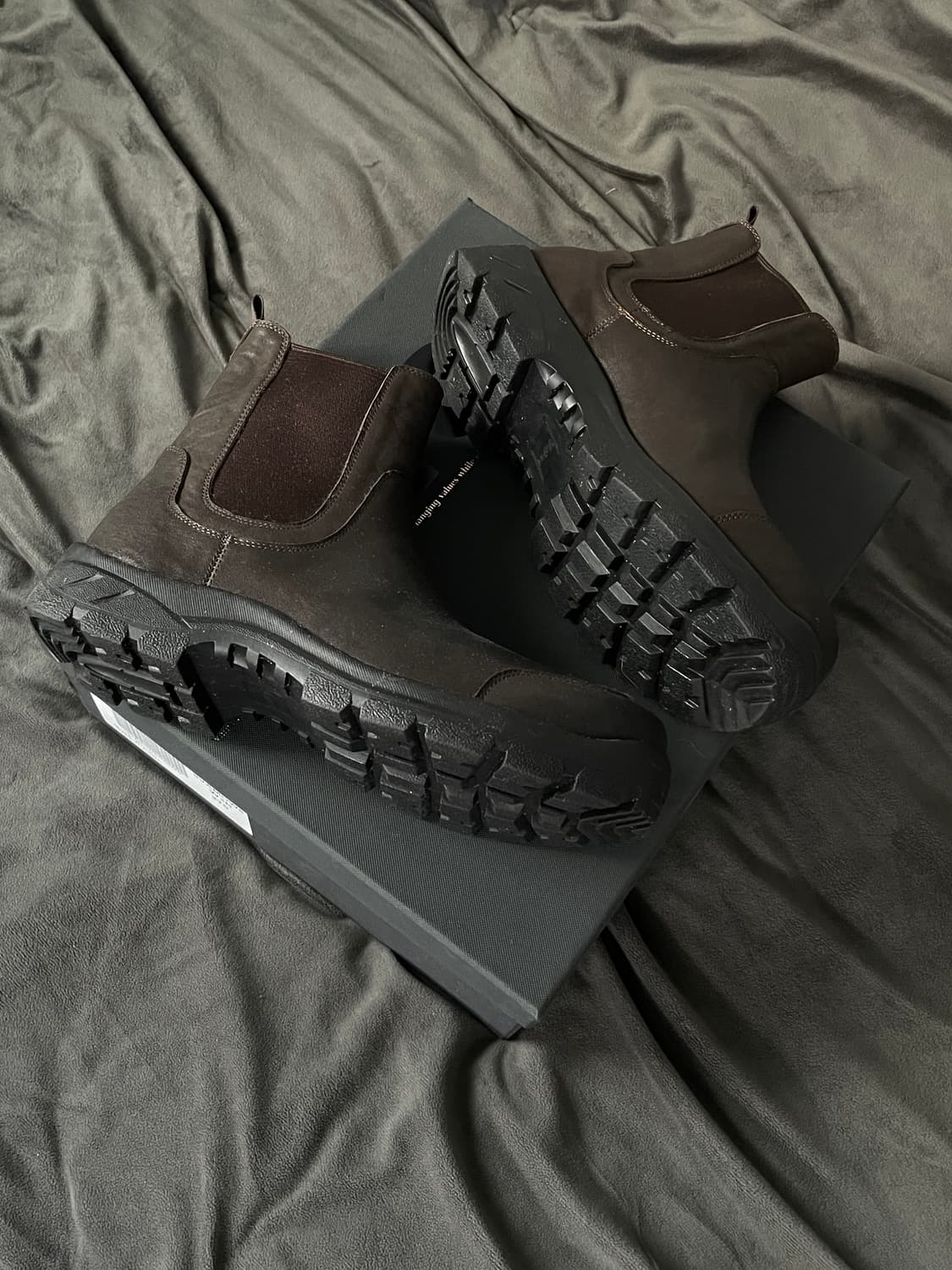 (1회착/박스포함) Vatoz 바토즈 브라운 첼시 부츠 270 상품이미지3