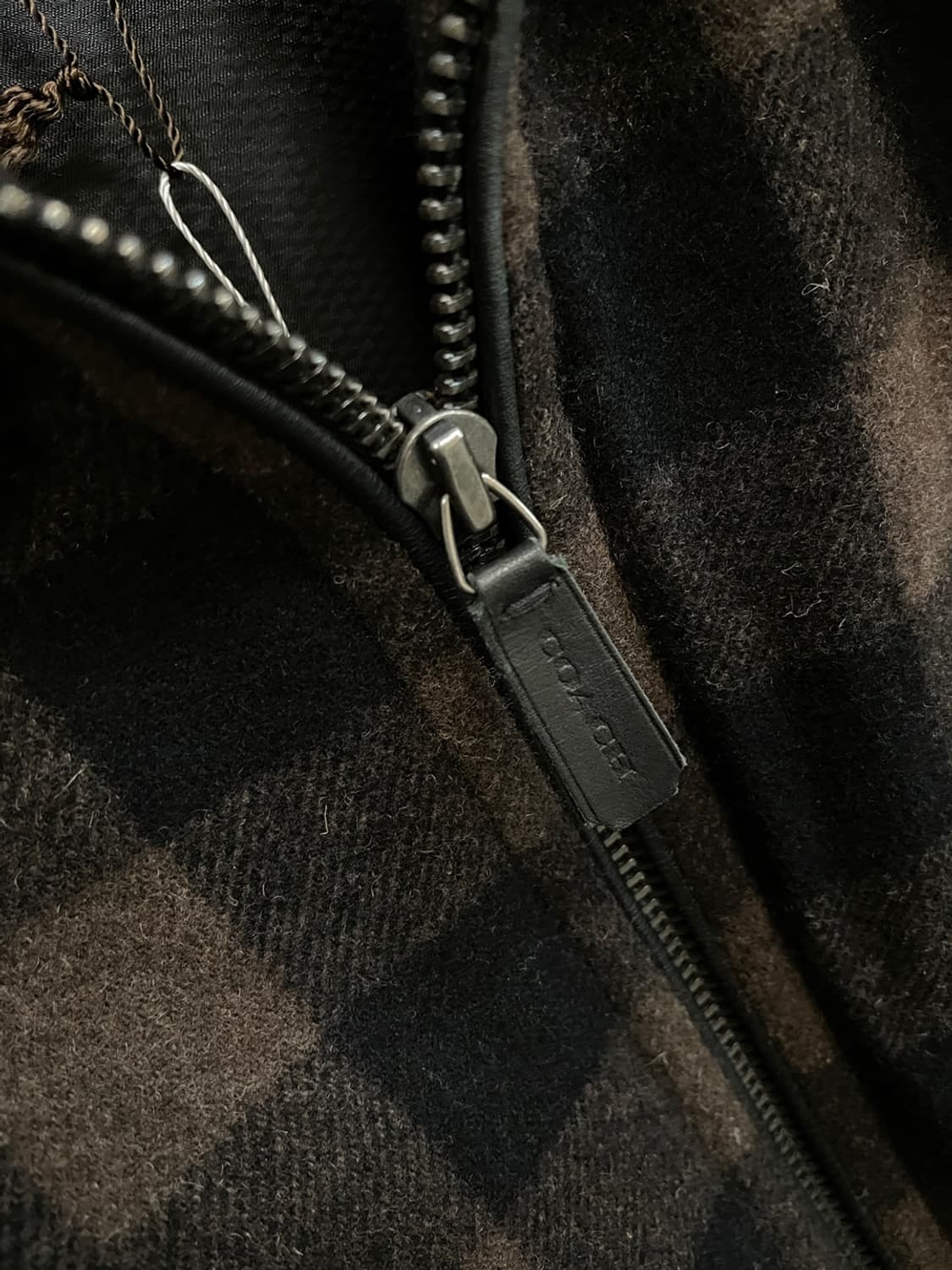 코치 시어링 카라 울 봄버 자켓 상품이미지4