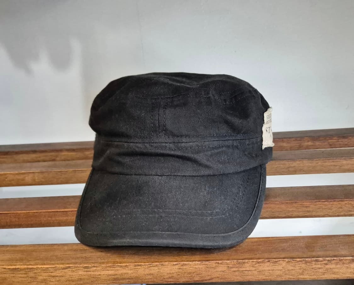 블랙 밀리터리 캡 상품이미지1