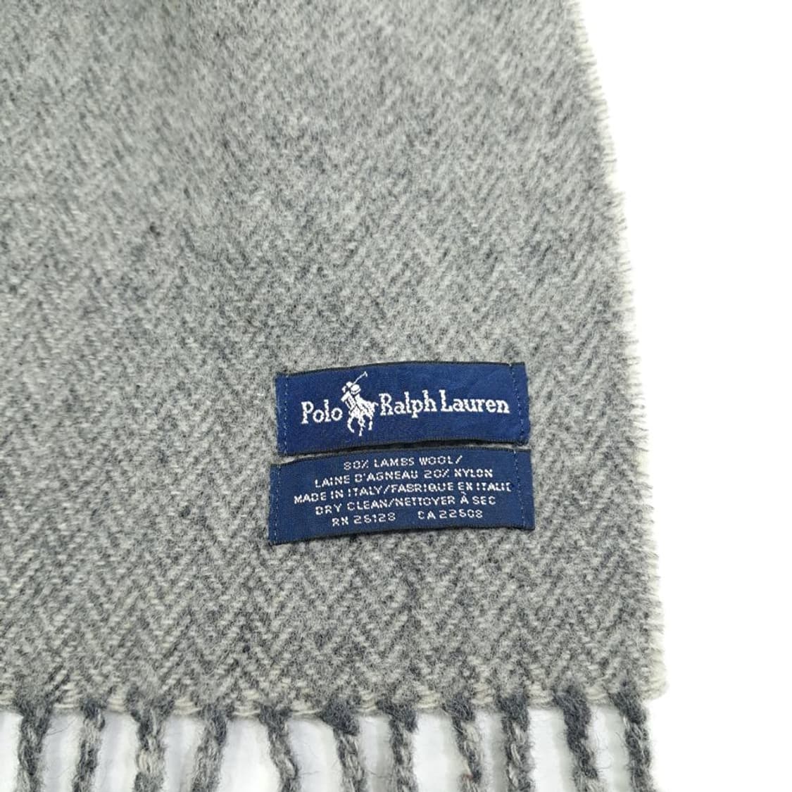 폴로 랄프로렌 윈도우페인 헤링본 양면 목도리 머플러 (MZ482) 상품이미지4