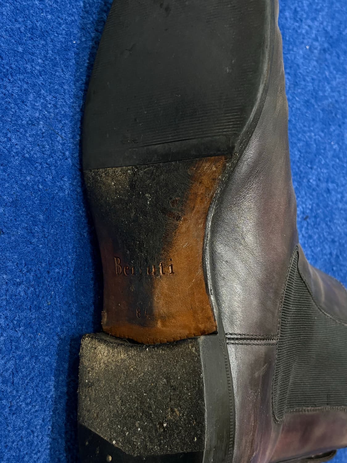 벨루티(Berluti) 레더 첼시부츠 - UK 8.5 (275) 상품이미지3