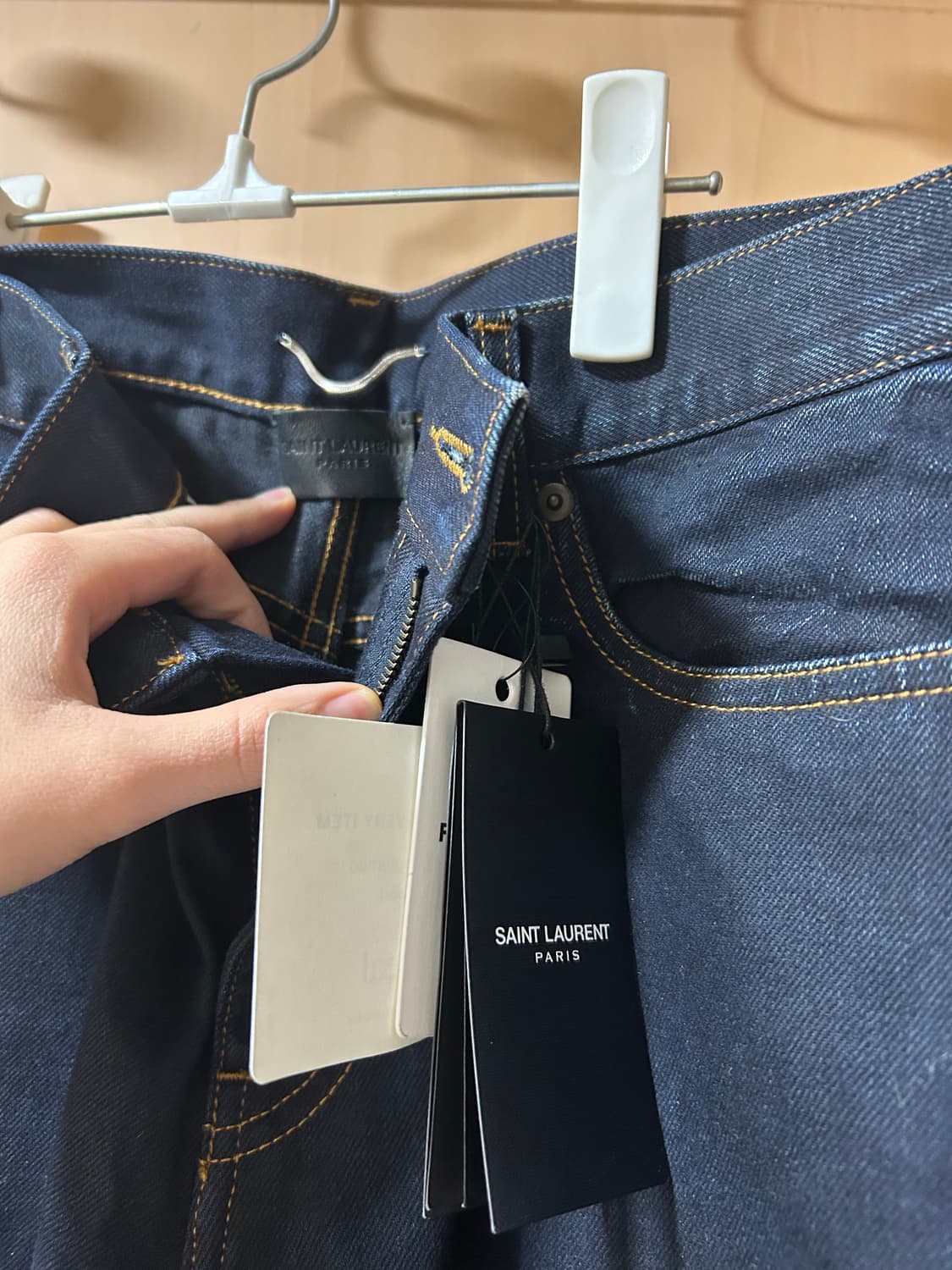 Saint Laurent 생로랑 5 포켓 스키니 데님 팬츠 34 상품이미지4