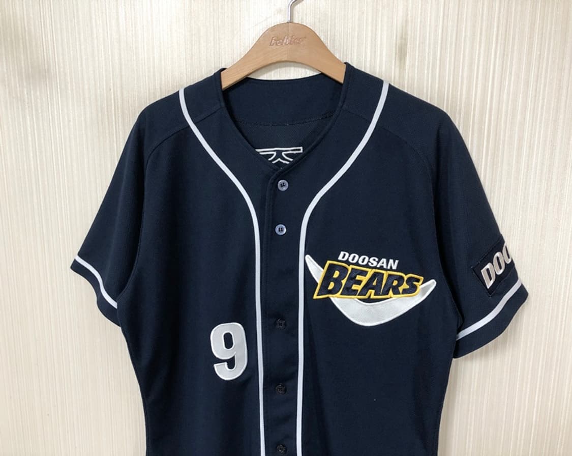 KBO 위팬 두산베어스 반달원정 유니폼/져지 105 #9 박준영 상품이미지5