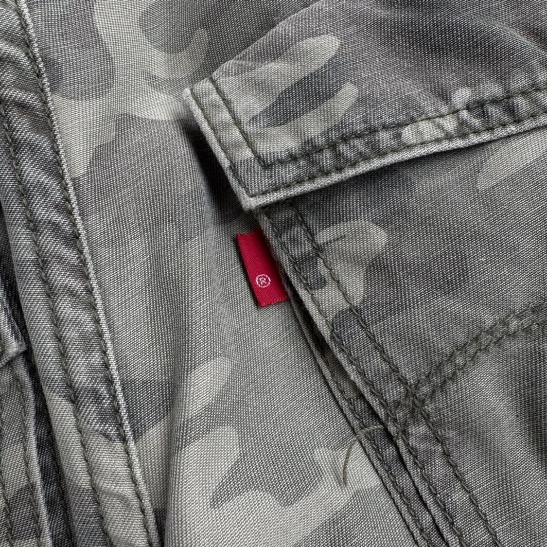 리바이스 카모 밀리터리 와이드 워크 카고팬츠 상품이미지7