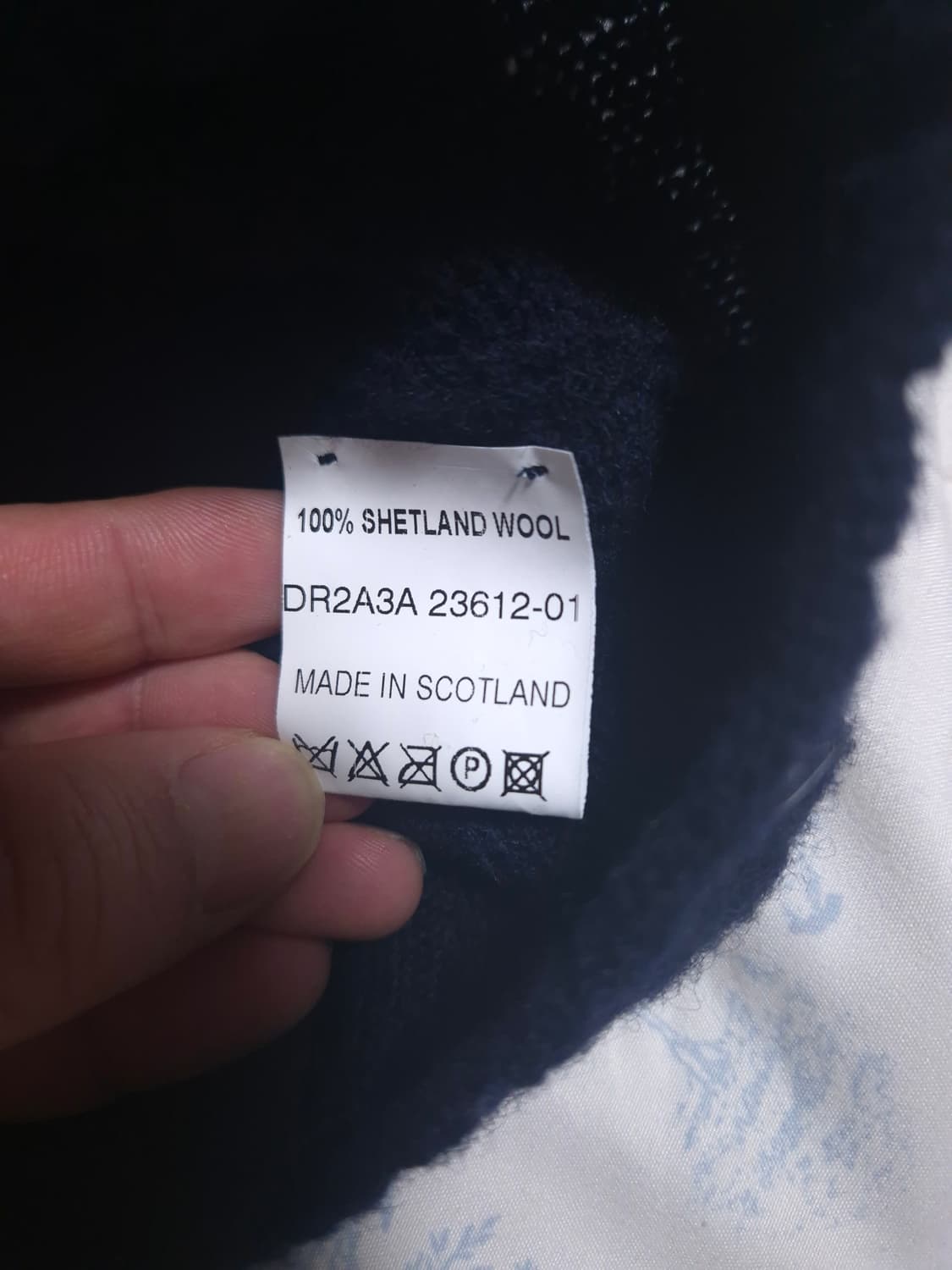 드레익스 셔틀랜드 울 케이블 니트 L 상품이미지3