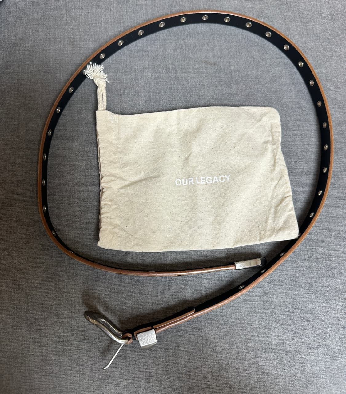 Our Legacy 아워레가시 플라워 스터드 벨트 (90) 상품이미지1