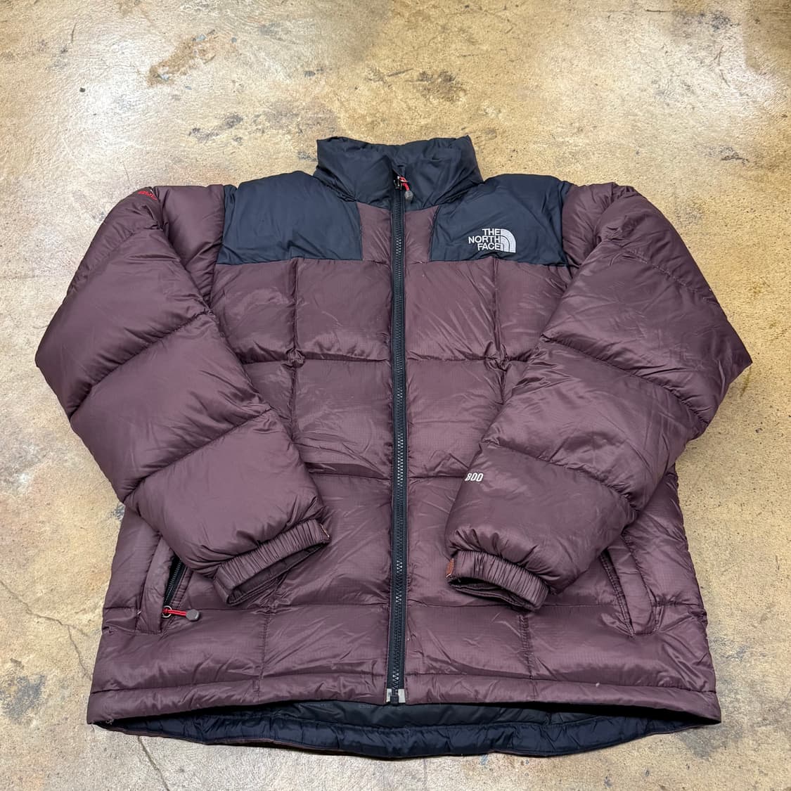 [정품/100] 노스페이스 눕시 700 패딩 버건디 b19 상품이미지2