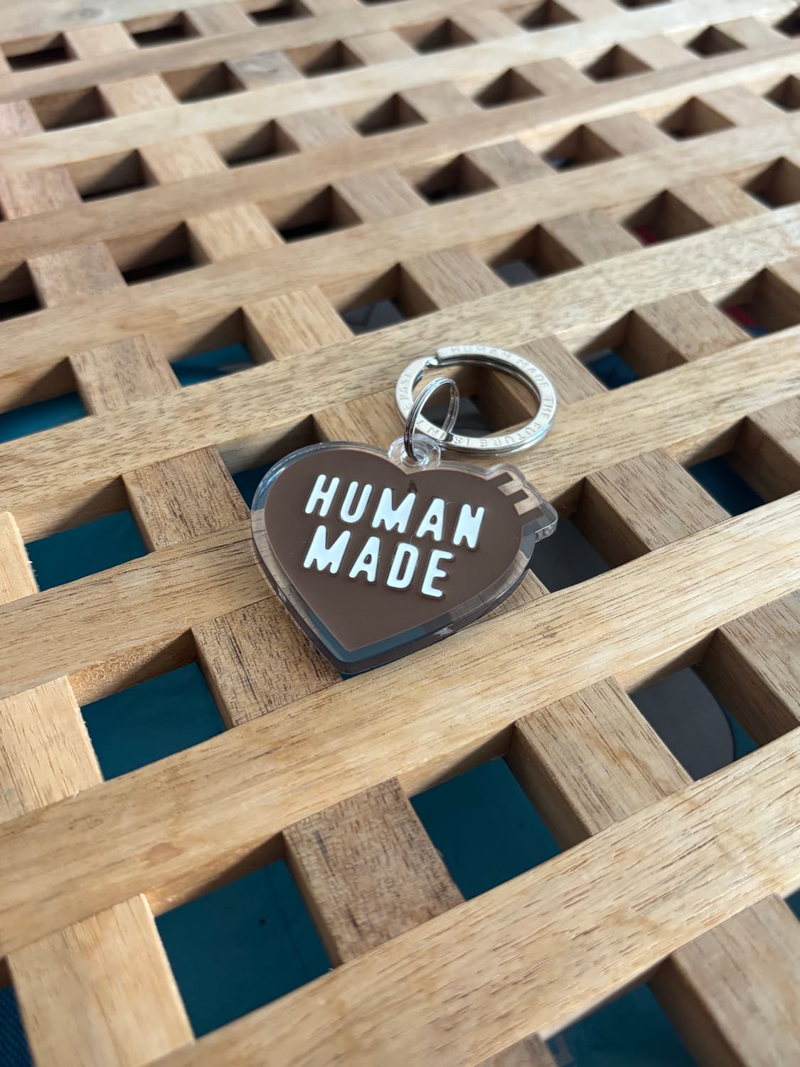 휴먼메이드 키링 브라운 상품이미지1