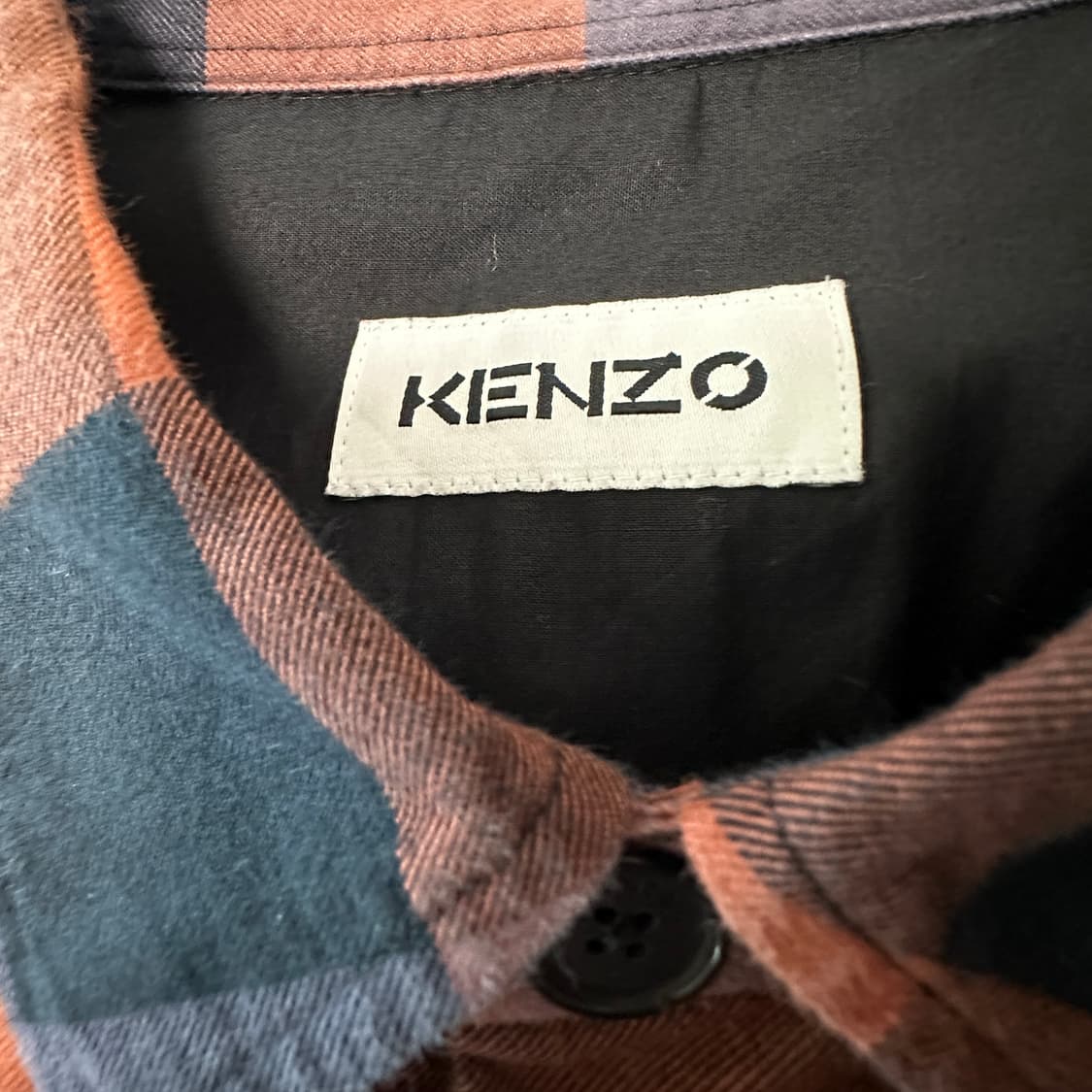 KENZO check shirt 상품이미지3