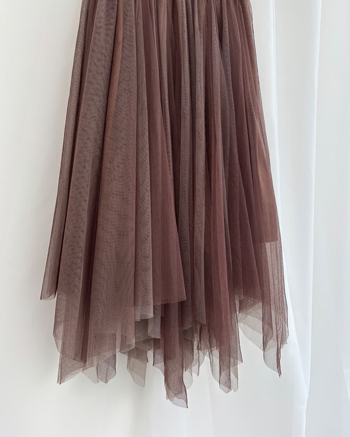 valerie brown mixed tulle layered skirt 상품이미지8