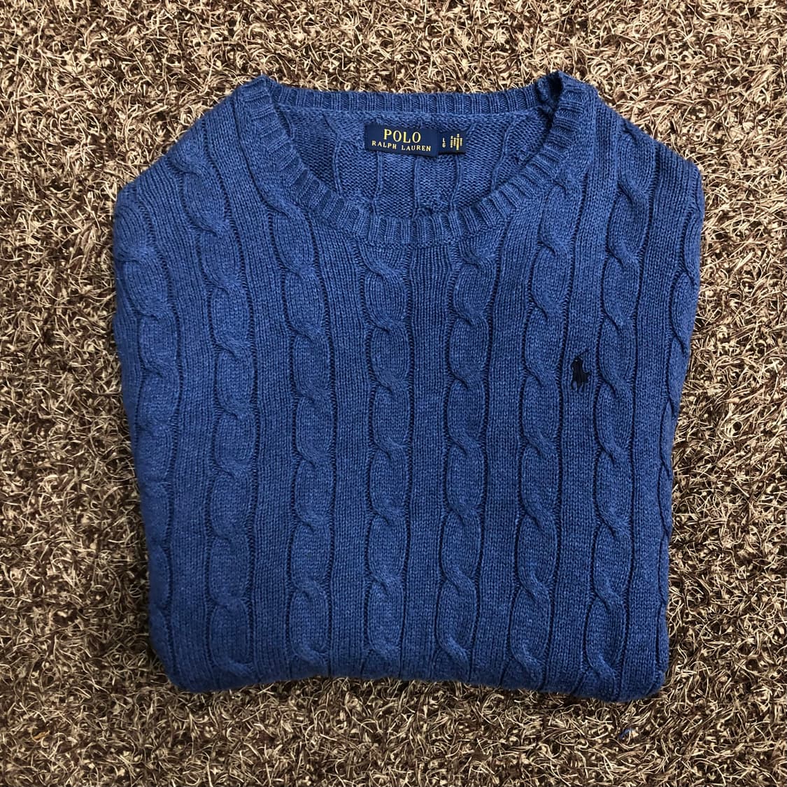 폴로 랄프로렌 코튼 케이블 니트 상품이미지1