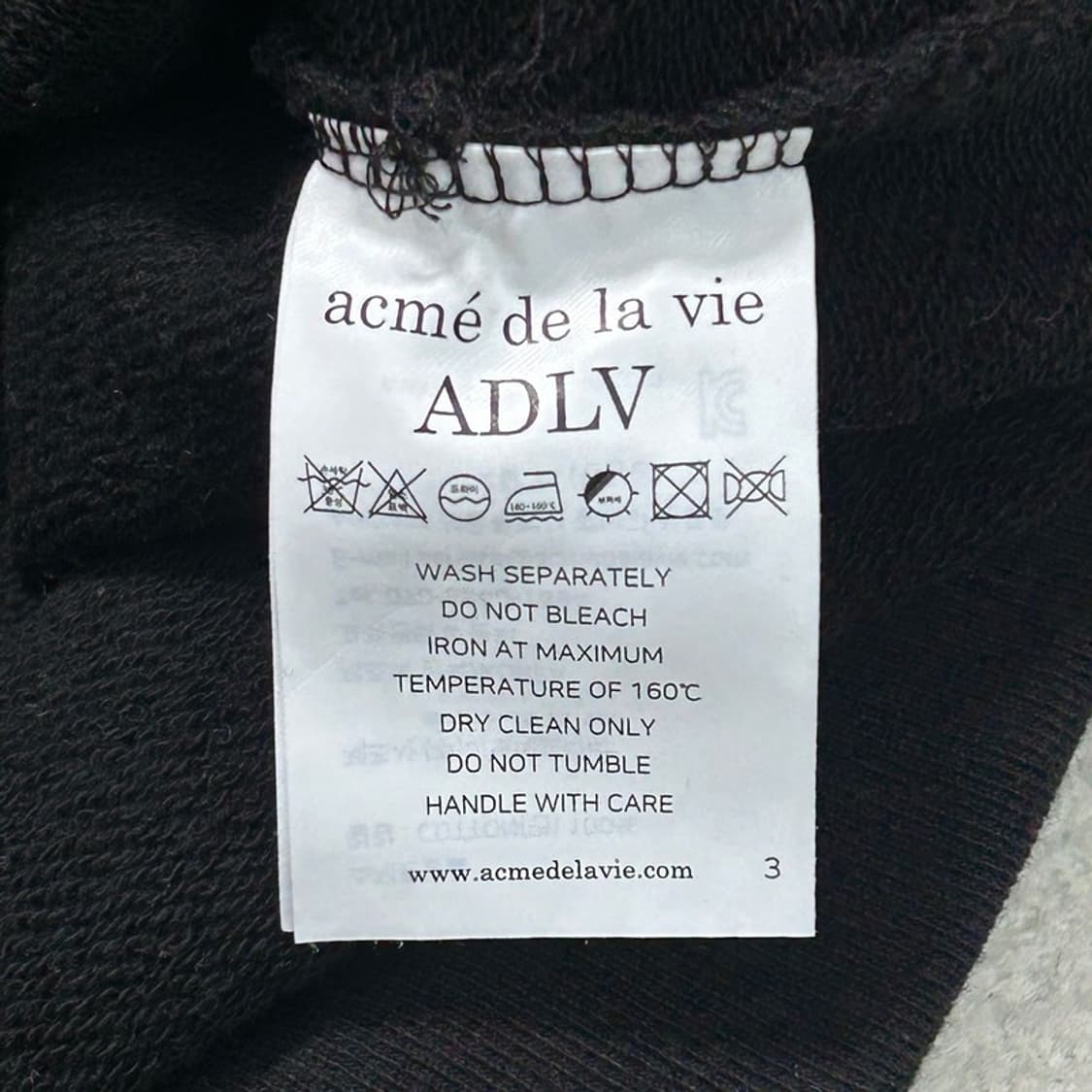 아크메드라비 레인보우 유니콘 후드 블랙 1 상품이미지6