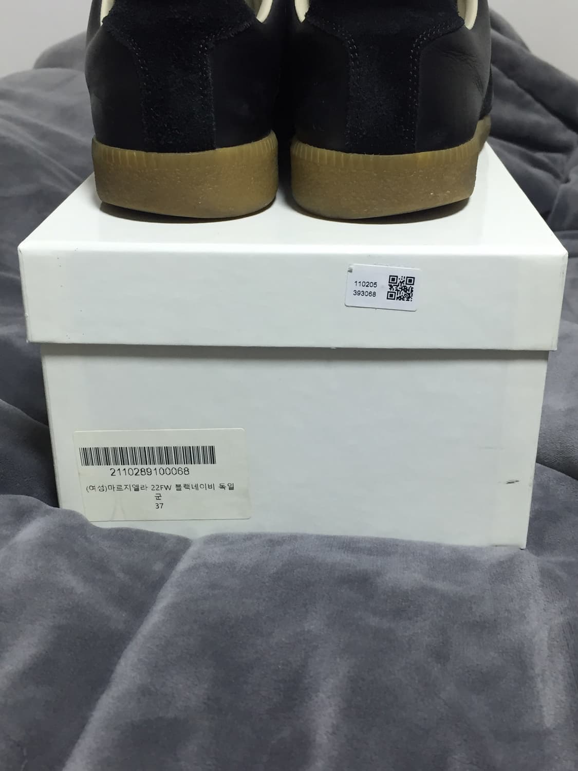 메종마르지엘라 레플리카 스니커즈 블랙 - 37(240) 상품이미지6