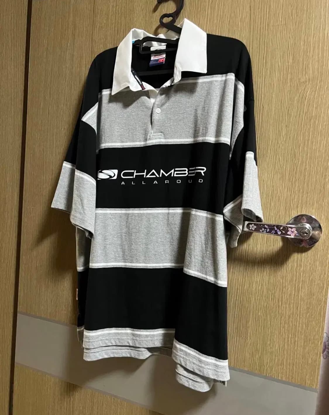 스포츠챔버 SC 플래시 럭비 티셔츠(블랙) 사이즈:3 상품이미지1