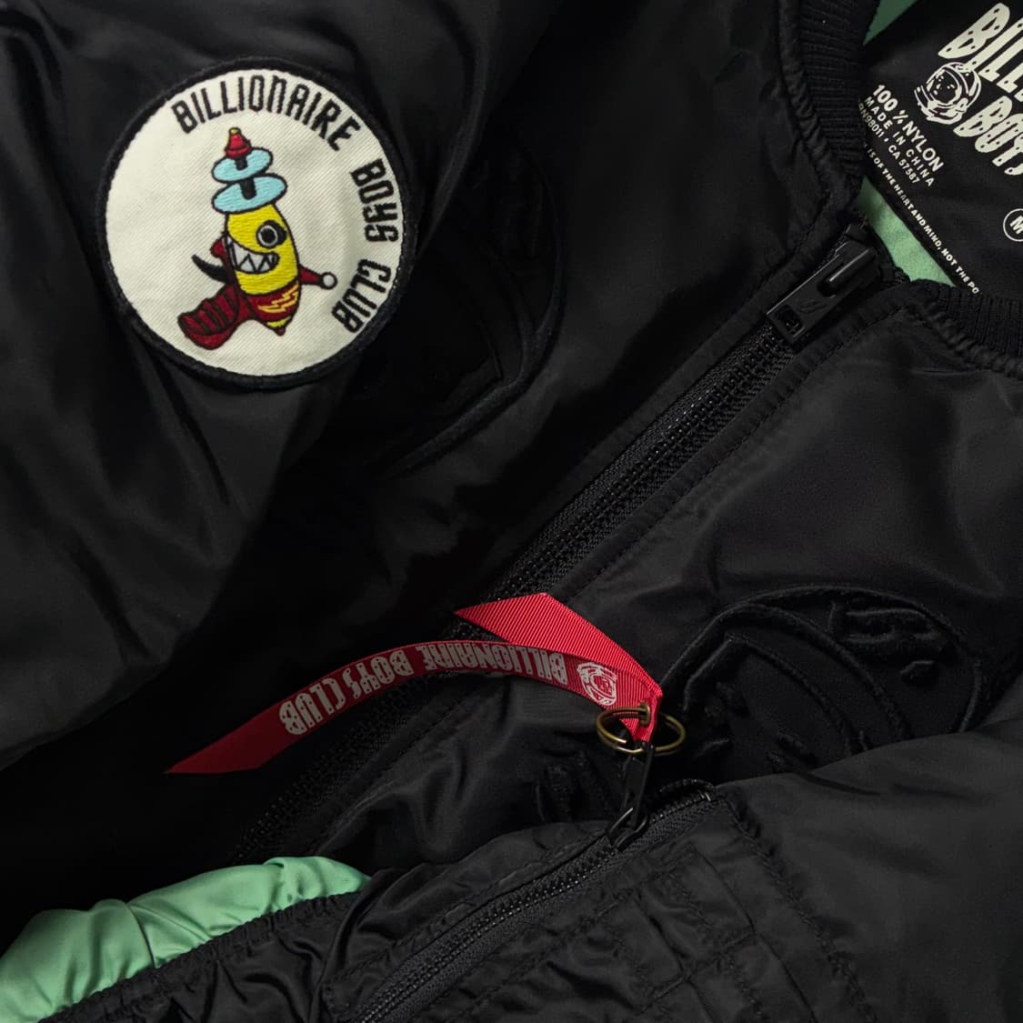 Billionaire  빌리네어보이즈클럽 나일론 플라이트 MA1 자켓   상품이미지7