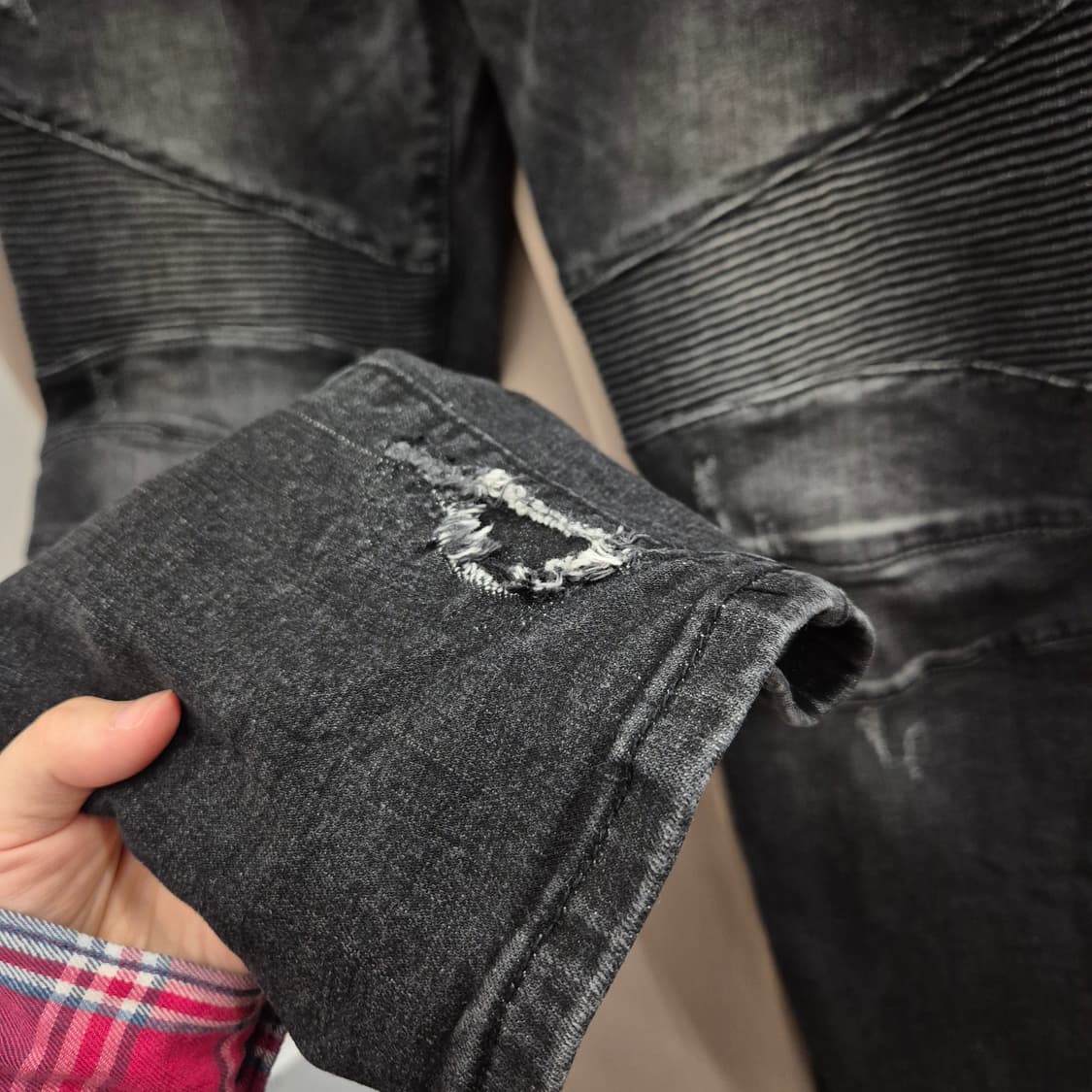 발망 바이커 데님 팬츠 50 상품이미지4